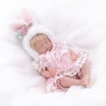 thumbnail image 1 of Muñeca Reborn Cloveray Dreamy Girl de 30 cm con sombrero y vestido de conejo, 1 of 6