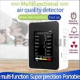 thumbnail image 5 of For 6 in 1 pm25 pm10 hcho tvoc co co2 air quality detector co co2 formaldehyde monitor home office, 5 of 5