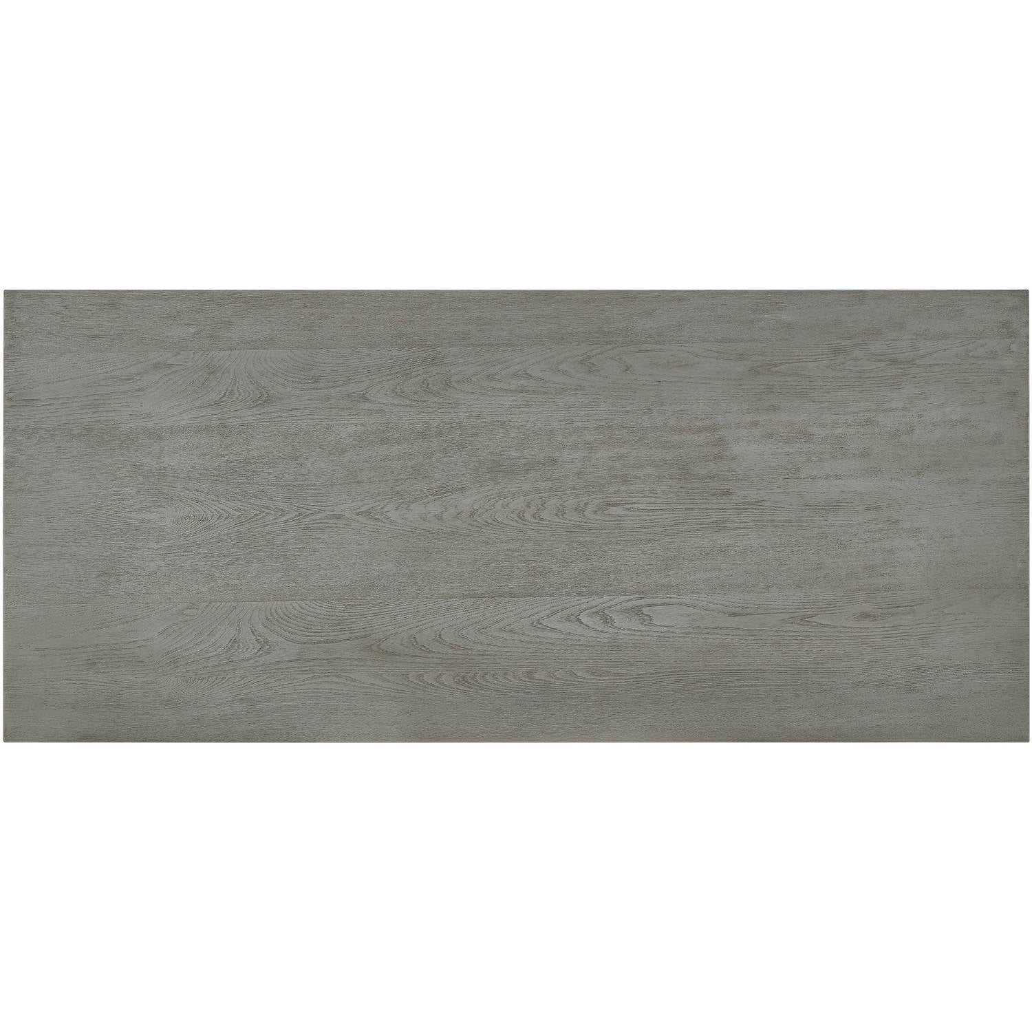 Weston Home Cabana Rustic Rectangular Writing Desk with 1-Drawer, Frost Grey