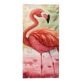 thumbnail image 6 of ZFLMY Flamingo Hand Towel 100% Polyester Modern Decorative Tea Towels Soft Bath Towel Absorbent for Kitchens Bathrooms Showers 29.5x13.8 inches 29.5x13.8in, 6 of 6