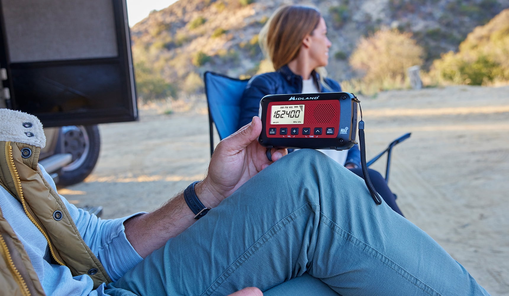 Midland Radio ER40 Emergency Crank Radio