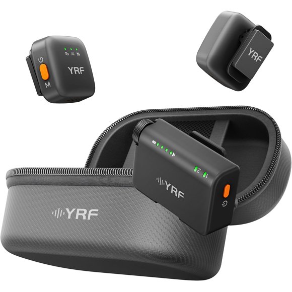 Micrófono Lavalier inalámbrico YRF Mic 2 (2 TX + 1 RX) M15