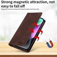 thumbnail image 5 of BETOPNICE 003 For Xiaomi Redmi Note 14 4G (164.84mm) Case Magnetic Closure RFID Blocking Wallet Stan, 5 of 5