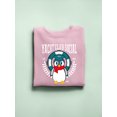 thumbnail image 3 of Yacht Club Social Penguin Design – Nautical Charm Women's Sweatshirt, 3 of 4