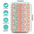 thumbnail image 5 of Washable Rubber Boho Floral Patchwork Dish Drying Mats for Kitchen Counter Home Large Coffee Bar Pad Accessories and Decor for Utensils Stemware 23.5''x15.5'', 5 of 7