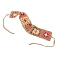 thumbnail image 1 of unbranded Pañuelo Bandana De Crochet Multicolor Para Accesorio Decorativo Mujer, 1 of 6