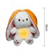 thumbnail image 5 of Baby Breathing Rabbit Plush Toy With Soothing Music Light Musical Strawberry Carrot Bunny Plushie Stuffed Animal Doll Soother Newborn Infant Boys Girl, 5 of 5