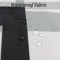 thumbnail image 5 of Black and White Shower Curtain, Black White Grey Geometric Shower Curtain Modern Abstract Bathroom Curtains for Contemporary Bathtub Decor Waterproof Machine Washable Fabric with 12 Hooks, 5 of 6