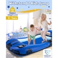 thumbnail image 4 of Cama inflable de viaje para niños pequeños CHERIMOR con parachoques de seguridad y bomba, 4 of 9
