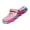 Pink, variant on Mens Womens Garden Clogs 2026 Summer Trendy Breathable on Indoor Outdoor Beach Pool Sandals Unisex Rain Shoes