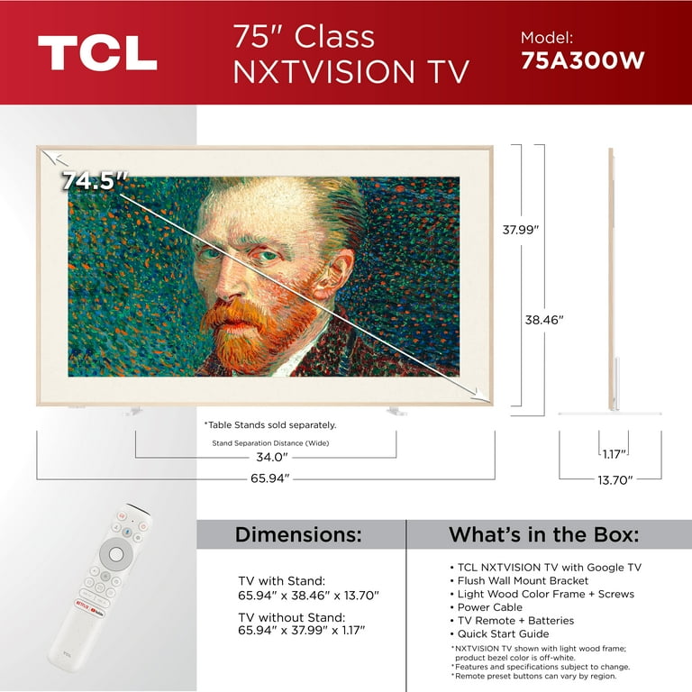 TCL 75インチ　4K 75インチテレビ | TCLジャパン