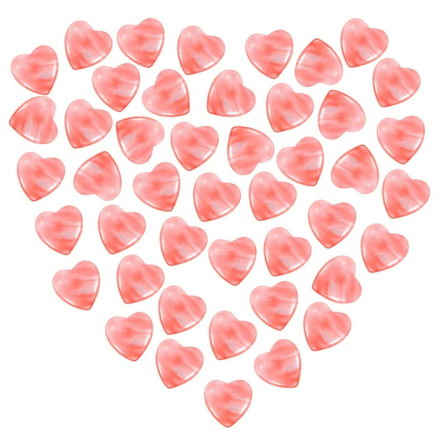 50Pcs Natural Crystal Stone Heart Shape Crystals Set Assorted Worry Stones Heart Shaped Crystal Rocks for Meditation Energy Balancing Desktop Decoration 20mm