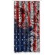 thumbnail image 1 of ABPHQTO Cortina de ducha con bandera americana Cortina de ducha impermeable 90x180 cm, 1 of 2