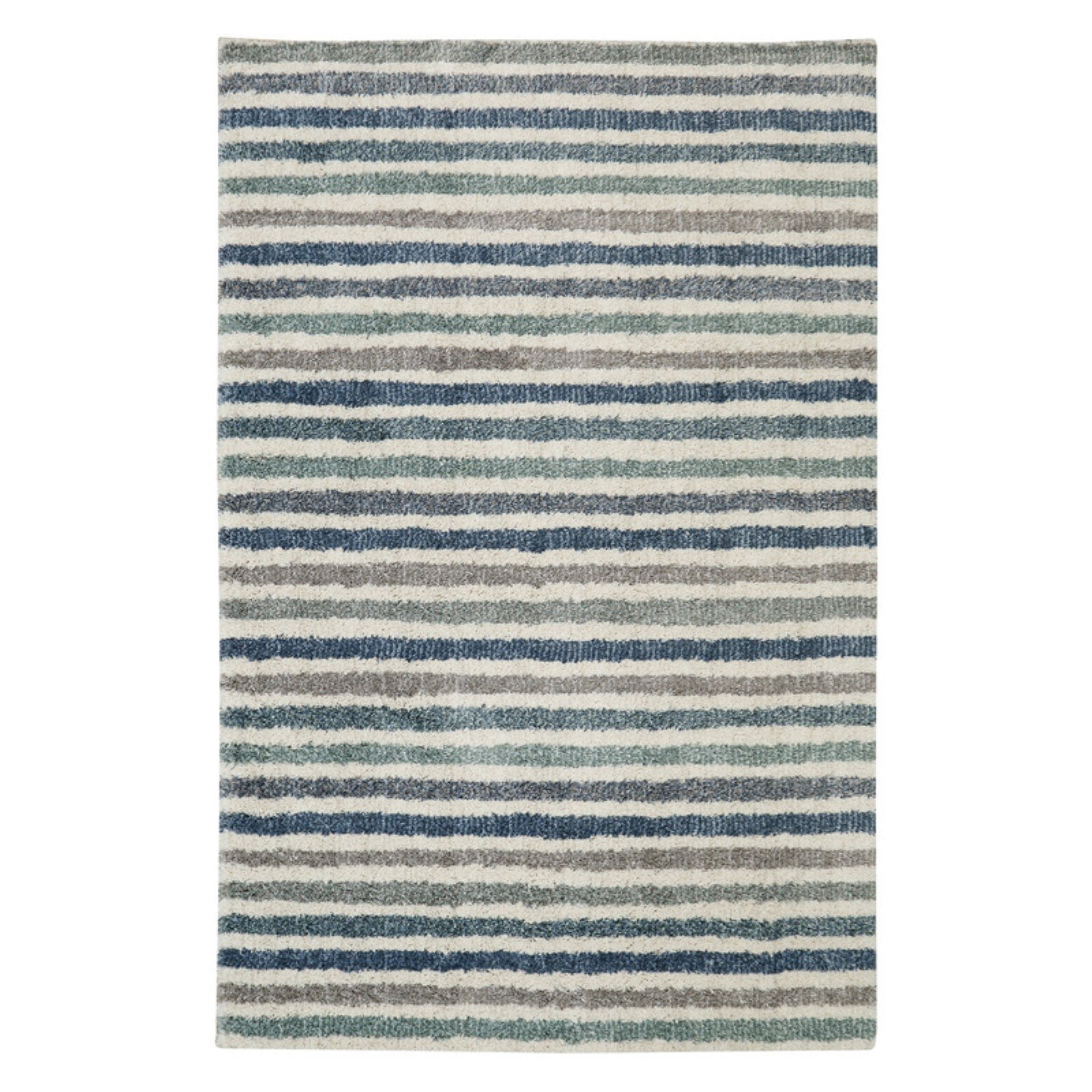 Mohawk Home Boardwalk Stripe Coastal Woven Area Rug