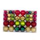 thumbnail image 4 of 100x adornos de bolas de Navidad decoraciones colgantes para de Navidad bolas de Navidad para boda fiesta de graduación aniversario de año Nuevo Verde Oscuro Macarena Colgantes Bolas, 4 of 8