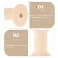thumbnail image 2 of 5pcs Sewing Thread Spools Natural Wood Winding Spools DIY Craft Bobbins, 2 of 8