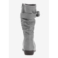 thumbnail image 3 of Comfortview Heather Wide Calf Slouch Boot Mid Calf Women's Winter Shoes (Wide Widths Available), 3 of 6