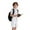 AJ10_White, variant on Resicozy Uniform Shorts for Boys Casual Elastic Waist Golf Dressy Solid Color Shorts with Pockets Khaki 6-7 Years