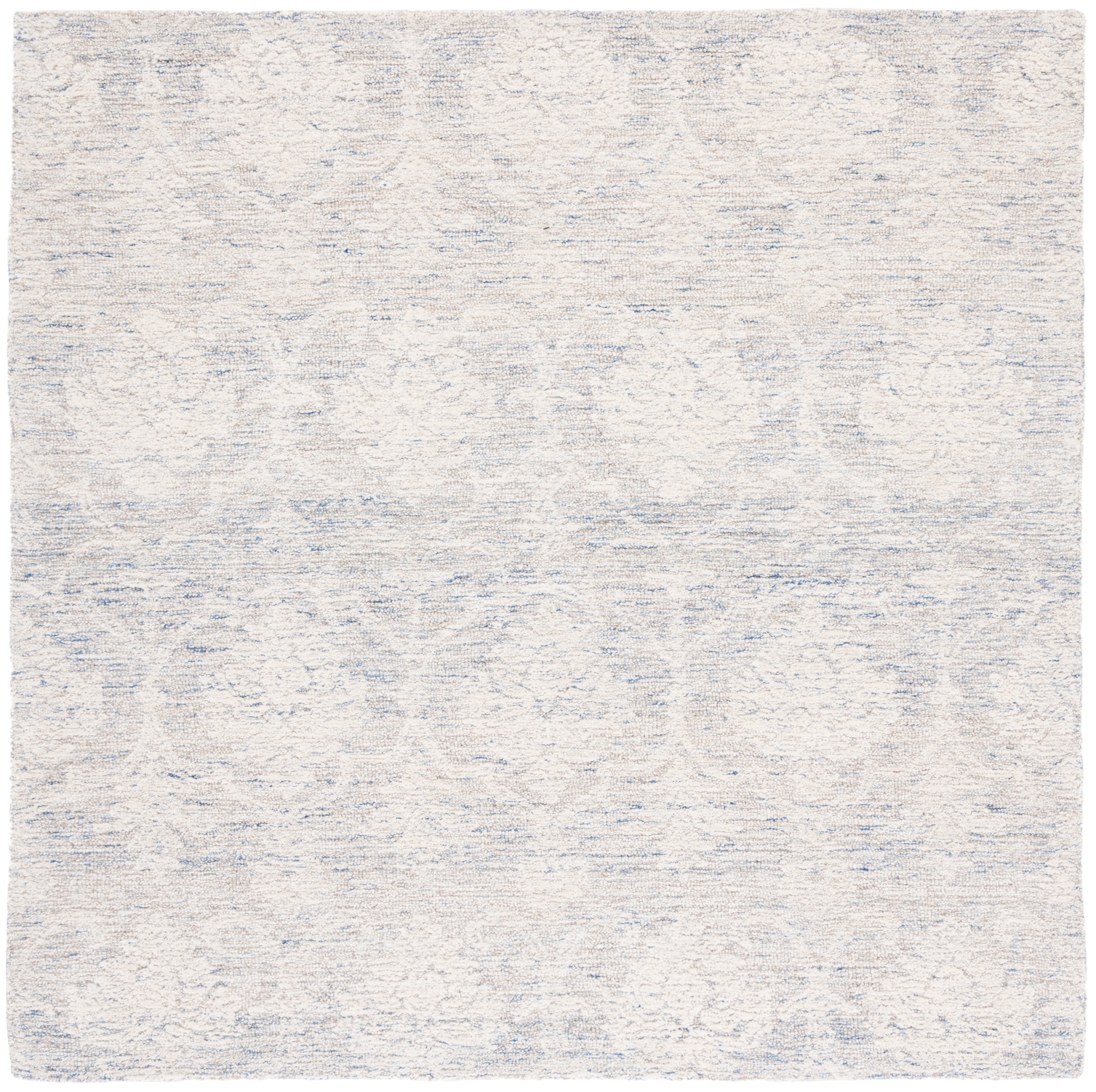 Safavieh Metro Sutton Medallion Area Rug, Light Blue/Ivory, 6' x 6' Square