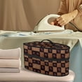 thumbnail image 2 of HELLHERO Coffee Bean Pattern Steam Iron Bag Travel Steamer Bag Handheld Travel Steamer Organizer, Bag Only, 2 of 6