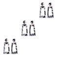 thumbnail image 1 of Qarigey 1 par de pendientes cuadrados de gota de acrílico con estilo, joyería exagerada, recuerdos de fiesta, accesorios de moda, regalos para mujeres, Type1 NO1 Qarigey CBP234495, 1 of 6