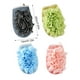 thumbnail image 4 of Bearachild Toalla de doble cara de doble , guantes de baño reutilizables, cuerpo exfoliante de ducha, herramienta de limpieza para frotar el Juegos de accesorios de baño Gris, 4 of 6