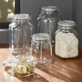 thumbnail image 3 of Bormioli Rocco Fido Clear Glass Jar with 85 mm Gasket, 17.5 Fluid Ounces (Pack of 2), 3 of 6