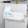 thumbnail image 6 of Magnetic Shelf for Laundry Storage Hanging Organizer for Washing Machine Metal Magnetic Laundry Organization And Storage for Washer And Dryer Balls Strong Load Bearing Up to 16.5lbs, 6 of 12