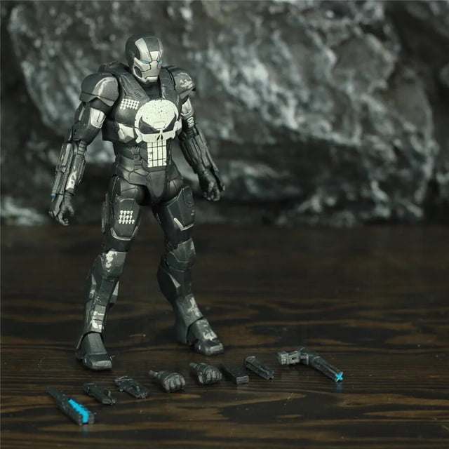 Original Marvel Legends 80 aniversario Punisher War Machine 6 "colección de figuras de acción juguetes coleccionables modelo de muñeca