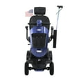 thumbnail image 2 of Holaki 4 Wheels Outdoor Max Plus Compact Mobility Electric Scooter Adults, Blue, 2 of 7