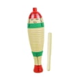 thumbnail image 3 of Instrumento de percusión, instrumento de tambor, regalos de cumpleaños, juguete musical, instrumento de madera, bloque de percusión Musical para niños 21cm, 3 of 9