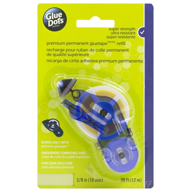 Glue Dots Permanent Glue Tape Refill, 1 Each
