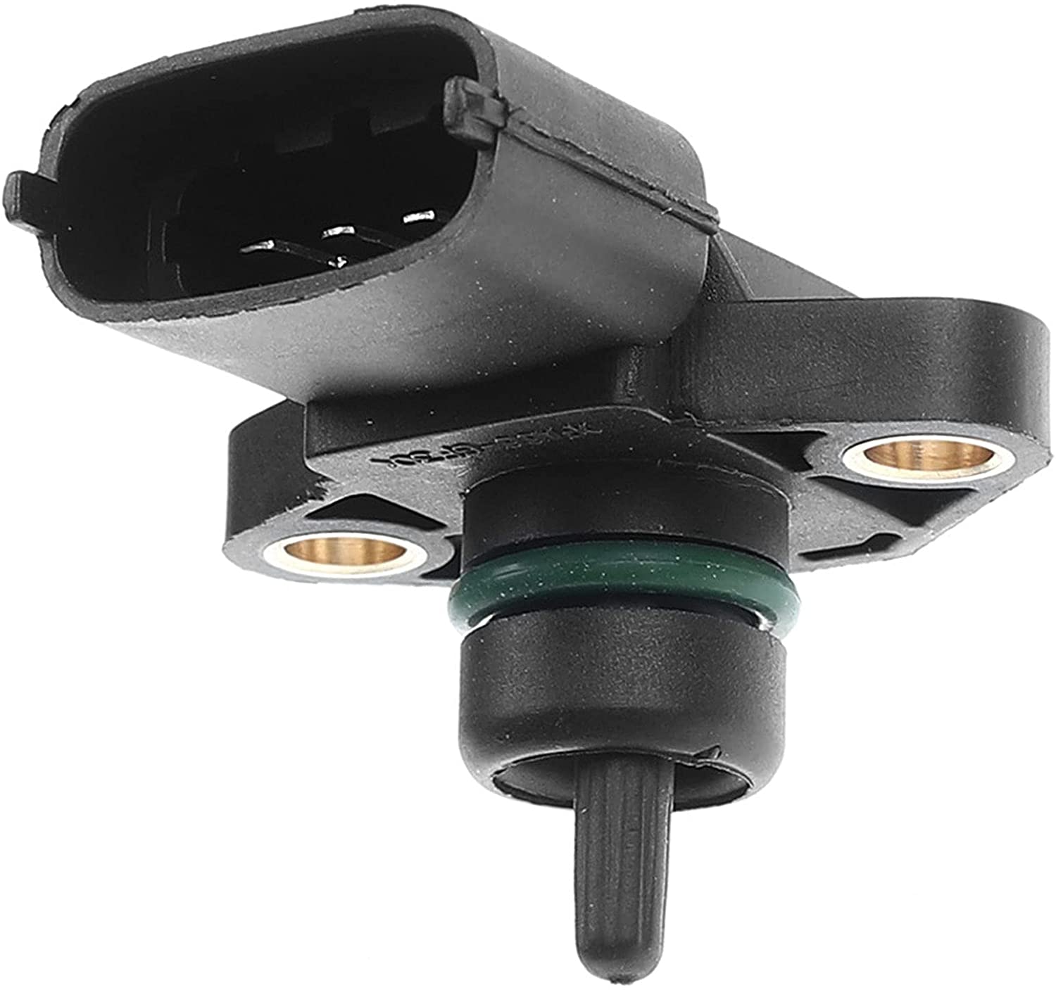 A-Premium Manifold Pressure (MAP) Sensor Compatible with Hyundai Santa Fe Sport Sonata Tucson Veloster Kia Forte Koup Optima Sportage with 4-Blades