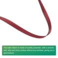 thumbnail image 3 of Uxcell Satin Ribbon, Double Face Polyester Satin Ribbon for Gift Wrapping, Bouquet Wine Red, 3 of 7