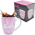 thumbnail image 1 of Taza Grande de Cerámica, Diseño Barbie Fashionista Minimalista, Capacidad 500 ml con Caja de Regalo, 1 of 7