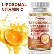 Xemenry Liposomal Vitamin C 1500mg -Energy & Immune Booster,High Absorption,Fat Solub (30/60/120pcs)