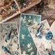thumbnail image 4 of Juego de 3 calcomanías de flores para muebles y manualidades (30 x 15 cm). Adhesivos decorativos de animales con diseño de pájaro azul. Incluye espátula., 4 of 9