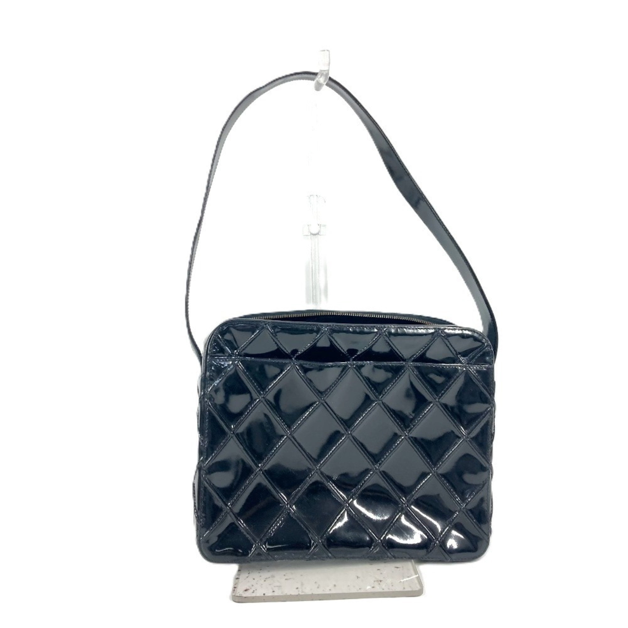 Pre-Owned CHANEL Vintage Quilted Matelasse Bag Shoulder Box 