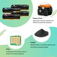 thumbnail image 5 of 201X 201A 6-Pack Compatible Toner Cartridge for HP CF400X 201X M252dw M252n MFP M277dw M277n M277c6 M274n with Chip (Black), 5 of 11