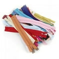 thumbnail image 4 of 50pcs 7-inch /18cm Durable Nylon Closed End Zips Zippers for Sewing (Random Color), 4 of 10
