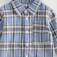 thumbnail image 4 of Futezty Toddler Boys Long Sleeve Button Down Plaid Flannel Shirt Baby Boy Collared Shirts Casual Tops 3M-5T, 4 of 4