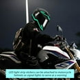 thumbnail image 4 of HLONK Motorcycle Helmet Light Multiple Modes Night Riding LED Light Strip Super Bright Rechargeable Easy to Install Helmet Light Strip, 4 of 7