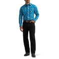 thumbnail image 3 of Wrangler® Men's and Big Men's Regular Fit Long Sleeve Western Shirt, Sizes S-5XL, 3 of 4