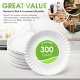 thumbnail image 2 of 9 Inch White Paper Plates 300ct, 2 of 4