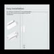 thumbnail image 2 of Sensor de Puerta Inteligente de 2 Pares, Alarma de Sensor de Puerta de Ventana WiFi, Sensor de Contacto para Seguridad en el Hogar, DomóTica Inteligente, 2 of 5