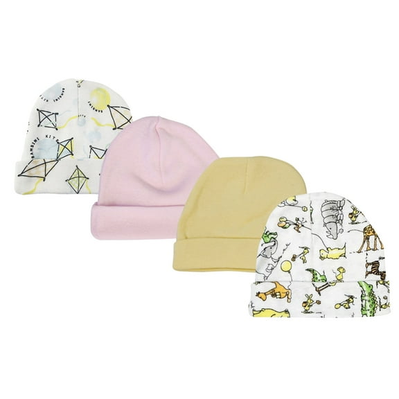 Boys Girls Caps (Pack of 4)