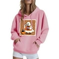 thumbnail image 2 of Sudadera con capucha de manga larga para mujer, informal, con capucha, para exteriores y chaquetas, ropa deportiva de moda para mujer, con capucha y ropa de invierno, sudadera con capucha de manga lar, 2 of 6