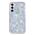 thumbnail image 4 of Allytechgroup Glitter Bling Phone Case for Samsung Galaxy A14 5G, Slim Fit Shockproof Anti-Scratch Perfect Phone Case for Girls and Women, White, 4 of 5