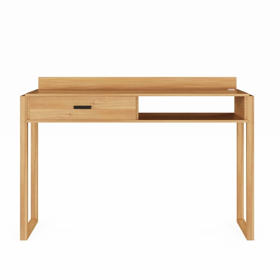 Boahaus Dalton Console Table with Drawer and USB Charging Port, Entryway Table for Living Room or Small Desk