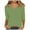 Army Green, variant on Baqcunre T Shirts For Women Womens Tops 3/4 Sleeve Plain Travel Cute Tops V Neck Slim Fit Half Sleeve Tshirts Shirts Spring Blouse Tops For Women 2023 Sweatshirt For Women Army Green L